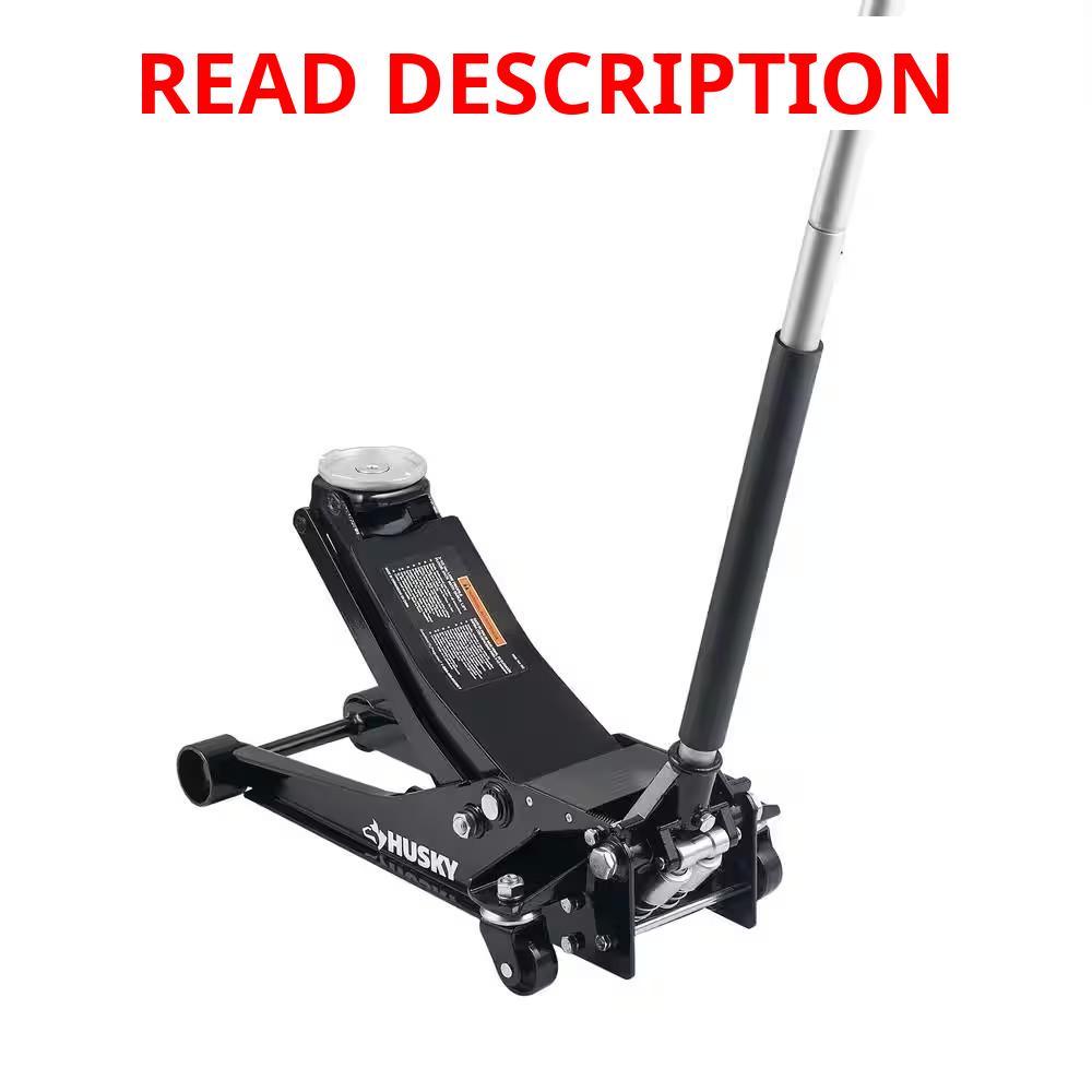 AUCT 14208 - $119 Husky 2.5-Ton Pro Low Profile Floor Jack
