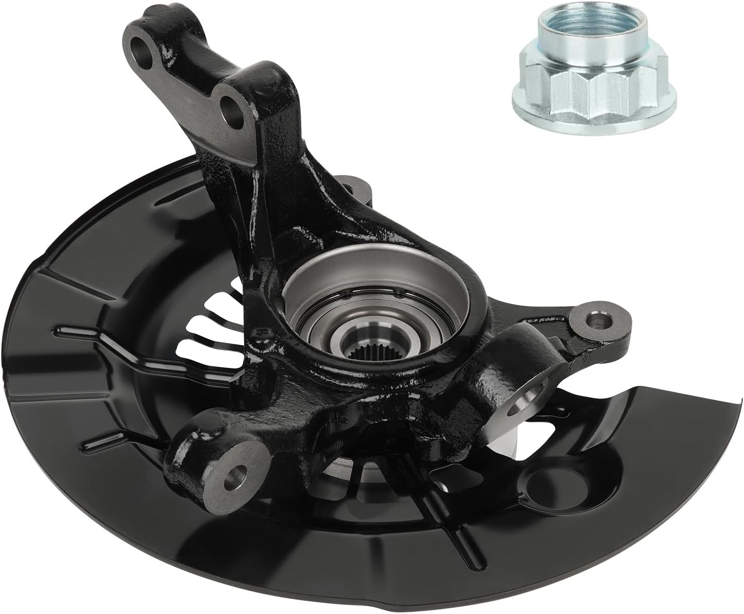 AUCT 13335 - $105 Front Left Steering Knuckle Wheel Bearing Hub Assembly
