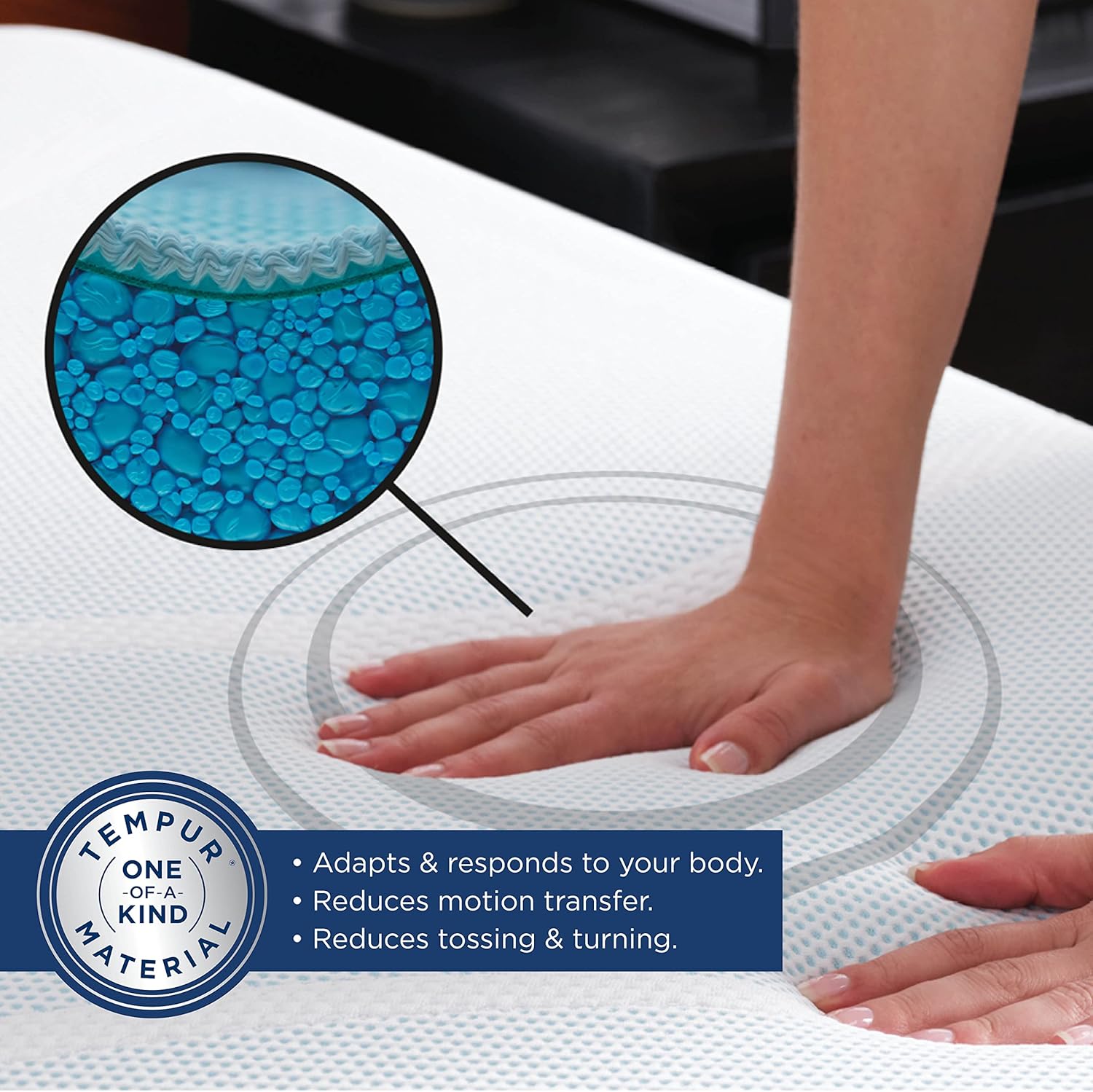 AUCT 14320 - $299 Tempur-Pedic TEMPUR-Adapt + Cooling 3-Inch Twin Mattres - Image 3