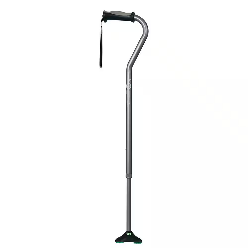 AUCT 12715 - Hugo Mobility QuadPod Offset Cane with Ultra Stable Cane Tip