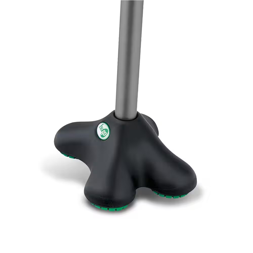 AUCT 12715 - Hugo Mobility QuadPod Offset Cane with Ultra Stable Cane Tip - Image 2