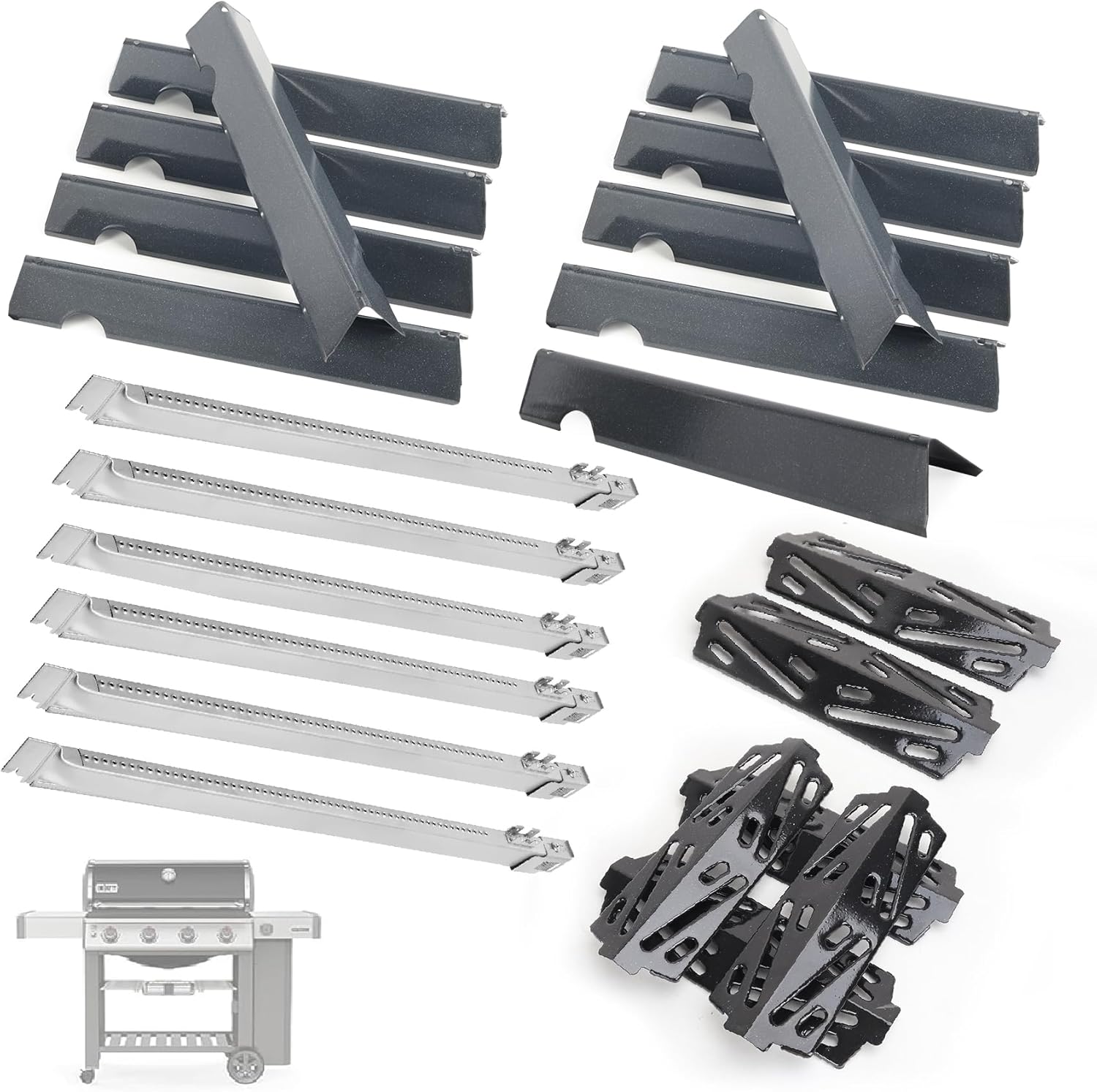 AUCT 12178 - $130 SafBbcue Grill Parts Kit for Weber Genesis II 600 Serie