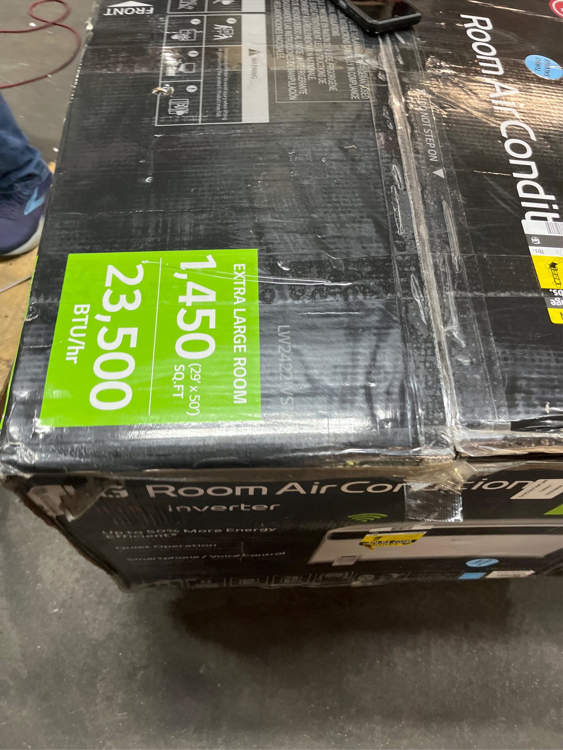 AUCT 14358ac - $679 23,500 BTU Dual Inverter Smart Window Air Conditioner C - Image 5