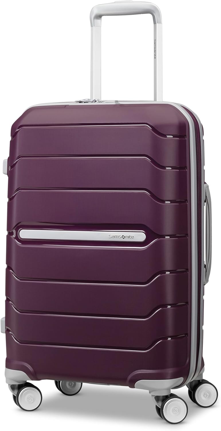 AUCT 13404 - $118 Samsonite Freeform Hardside Carry-On Luggage with Spinn