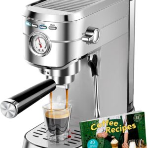 AUCT 13238 - $129 CASABREWS CM5418 Espresso Machine 20 Bar, Compact Espre