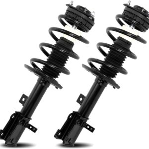 AUCT 14351 - $138 Front Pair Complete Struts Shocks Assembly w/Coil Sprin
