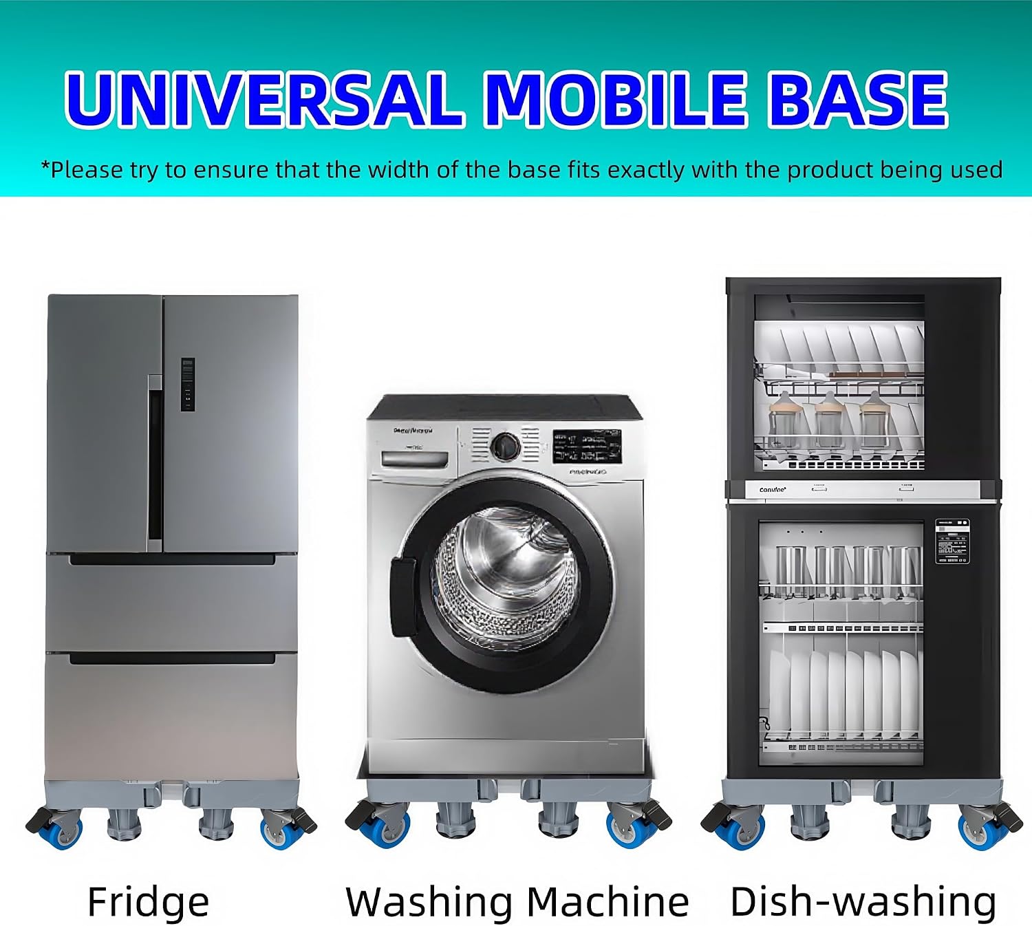 AUCT 14286 - Upgraded Double Fixed Rods, Heavy-Duty Adjustable Washer Sta - Image 4