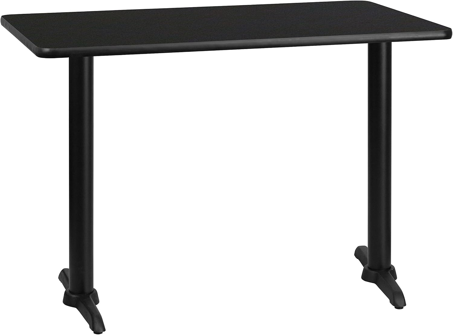 AUCT 12964 - $240 Flash Furniture Stiles 30' x 42' Rectangular Black Lami