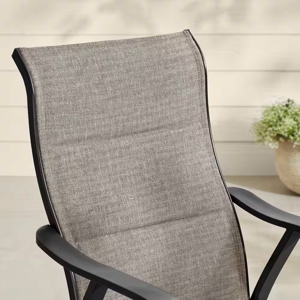 AUCT 14381pa - $799 Hampton Bay Felton Falls 7-Piece Padded Sling Outdoor D - Image 4