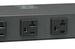 AUCT 13506 - $121 Tripp Lite 12-Outlet Rackmount PDU Power Strip, Six Fro