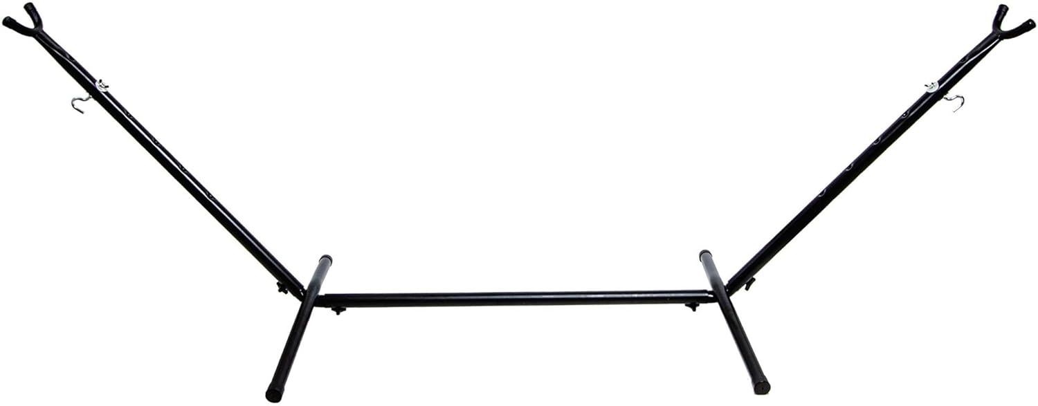 AUCT 14306 - Elevon Hammock Stand, Heavy Duty Adjustable Steel Hammock, 9