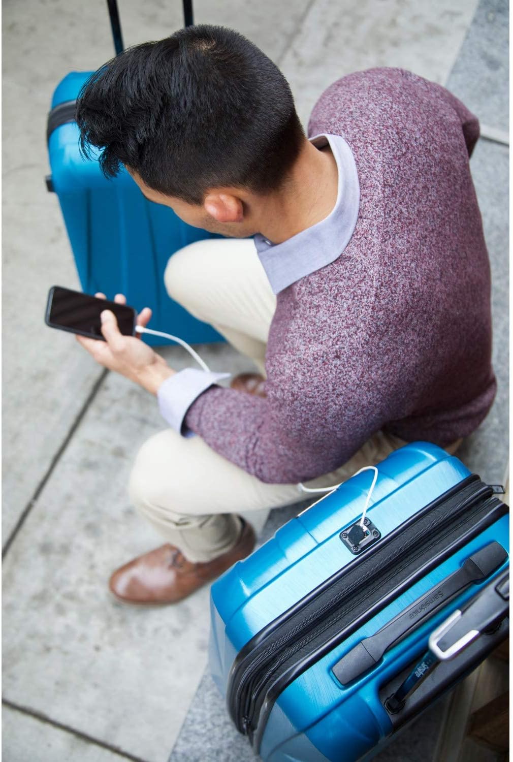 AUCT 14202 - $295 Samsonite Centric 2 Hardside Expandable Luggage with Sp - Image 2