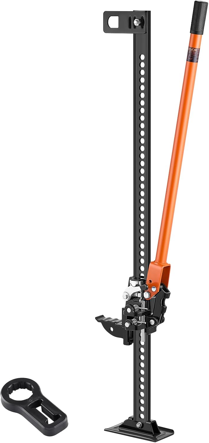 AUCT 12351 - $80 VEVOR Farm Jack 48 inch Utility High Lift, 7000 lbs Capa