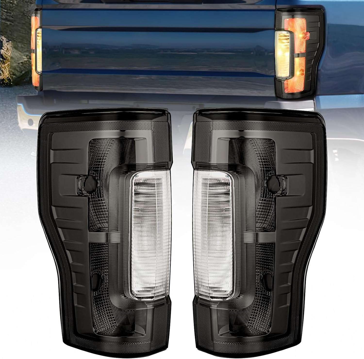 AUCT 14278 - $77 Nilight Taillight Assembly Compatible with 2017 2018 201