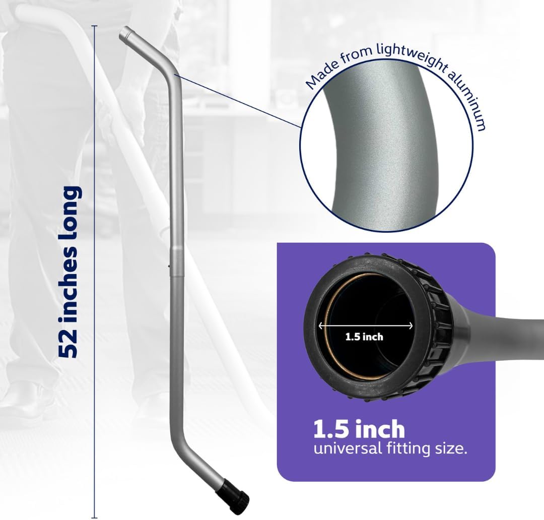 AUCT 13495 - $66 Replacement Wand+Floor+Carpet Brush. Compatible with Pro - Image 4
