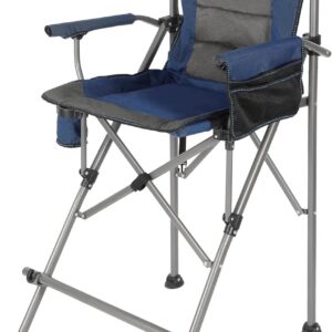 AUCT 12068 - $102 Extra Tall Folding Chairs for Adults 330lbs, Portable B