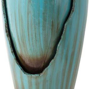 AUCT 14282 - $154 Alpine Corporation 33" Tall Outdoor Antique Jar Water F
