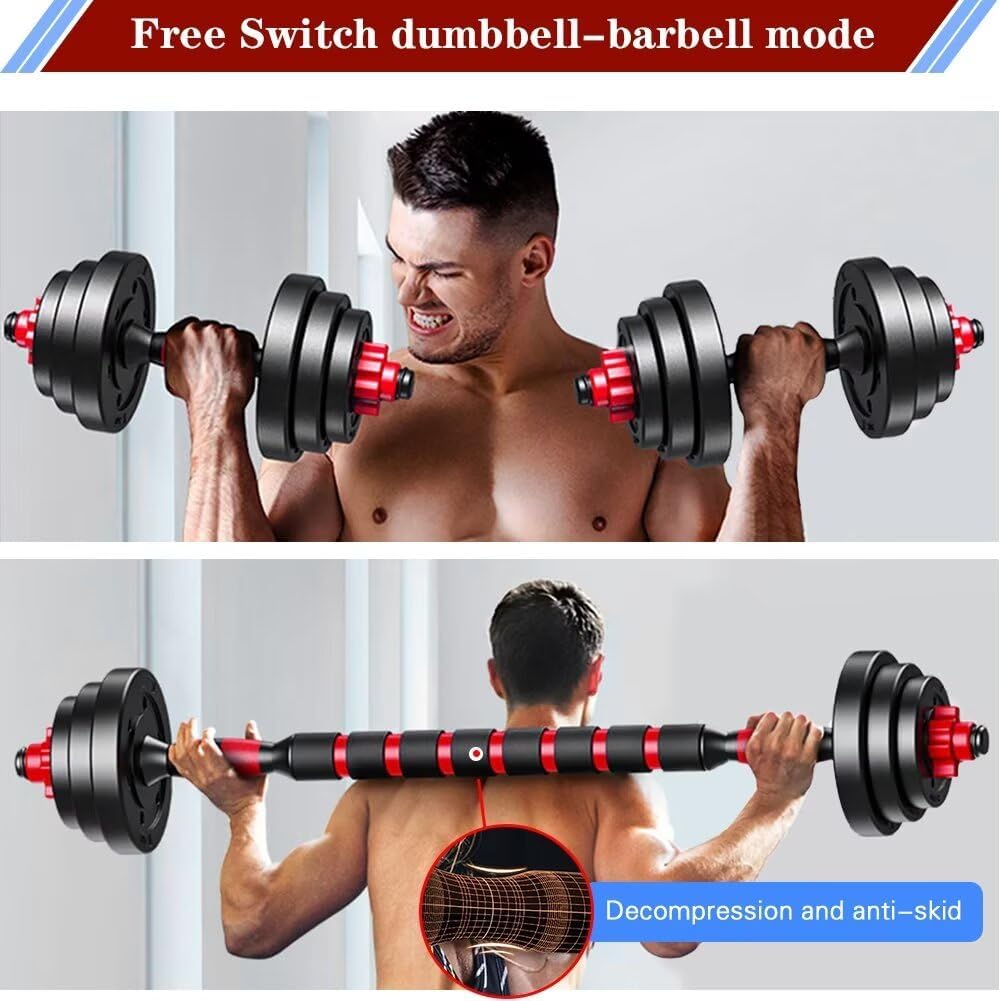AUCT 14367 - Adjustable-Dumbbells-Sets,Free Weights-Dumbbells Set of 2 Co - Image 4