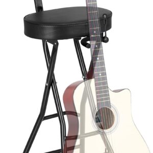 AUCT 14195 - $86 Colingmill Guitar Stool with Thick Padded Cushion, Guita