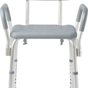 AUCT 13304 - Medline Shower Chair with Backrest and Padded Armrests - 350
