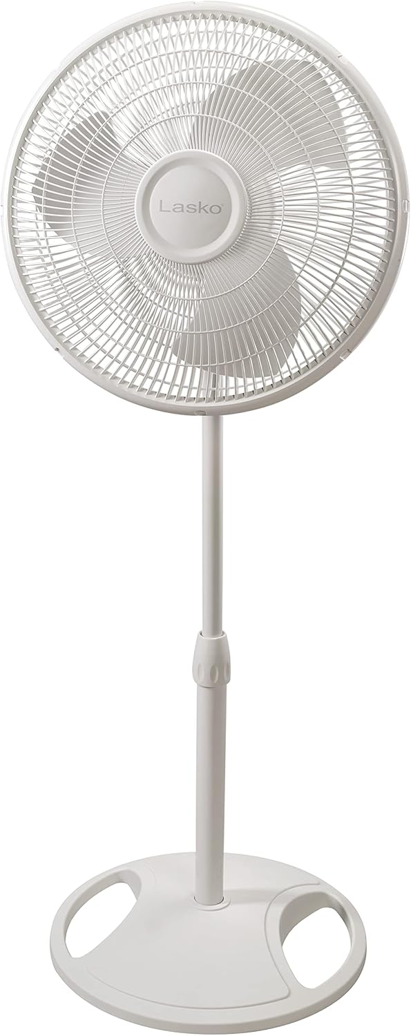 AUCT 14794 - Lasko Oscillating Pedestal Fan - Cooling Standing Fan for Be