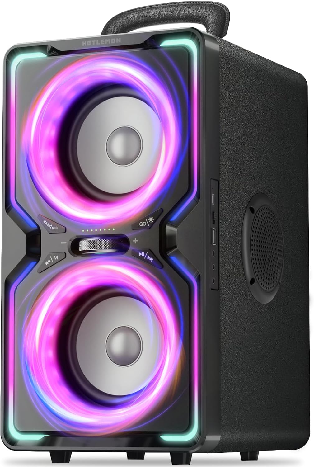 AUCT 16748 - $142 Hotlemon Large Bluetooth Speaker: 240W Peak Powerful Loud Sound with Deep Bass, 15H P
