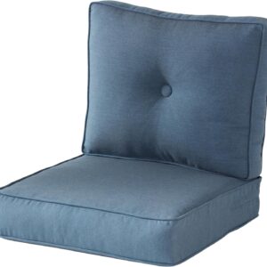 AUCT 17155 - $200 Sunbrella Deep Seat Cushion Set   Seat & Back Cushions for Patio Chairs, Sofas & Love