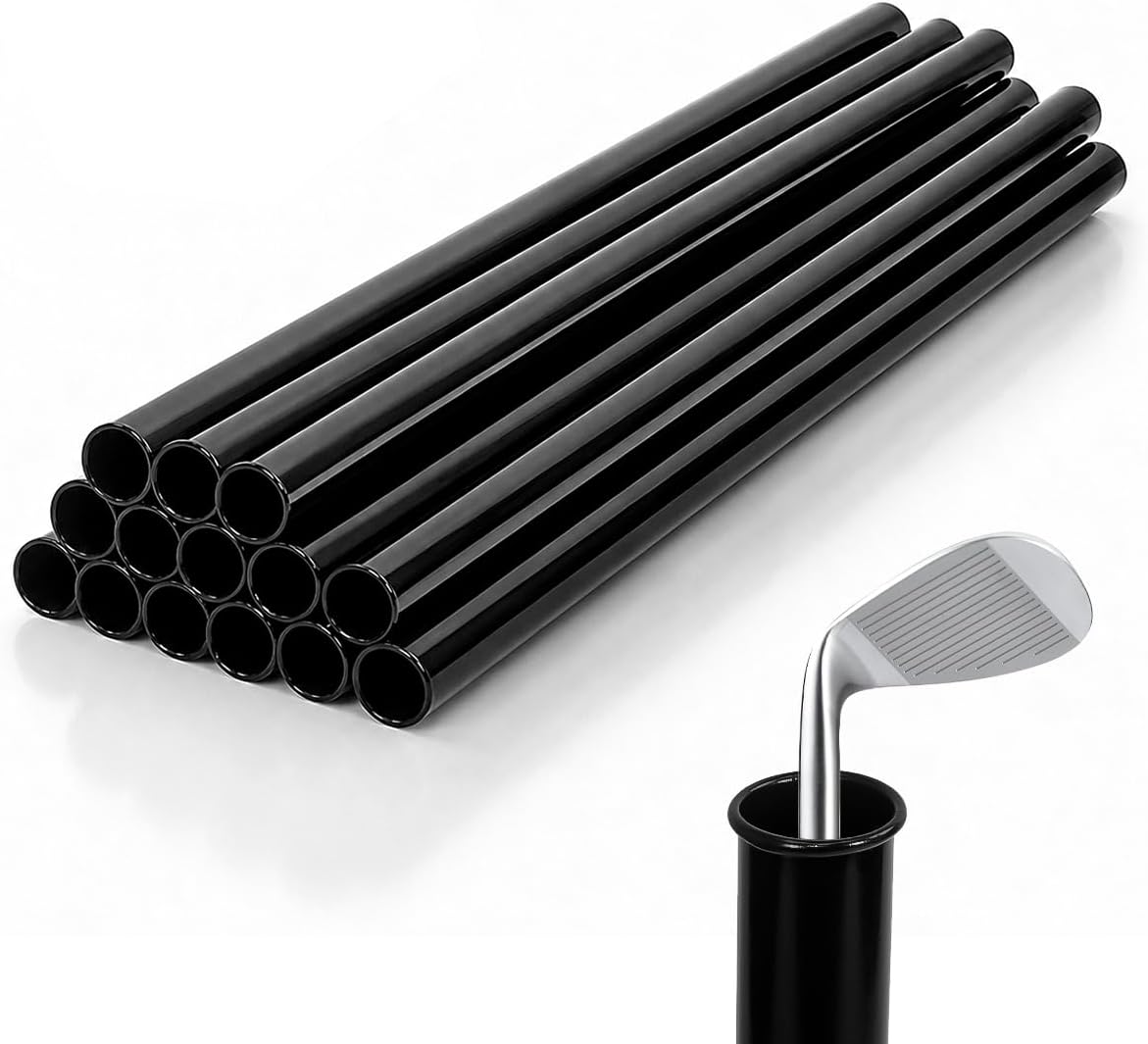 AUCT 16397 - HOW TRUE Golf Bag Tubes 14 Pack with 2 Different Inner Diameters 1.5' 1.25' Golf Bag Club