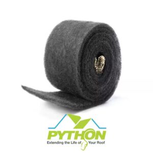 AUCT 14864 - $53 PYTHON 3/4 in. x 10.5 in. x 20 ft. Rolled Ridge Vent wit