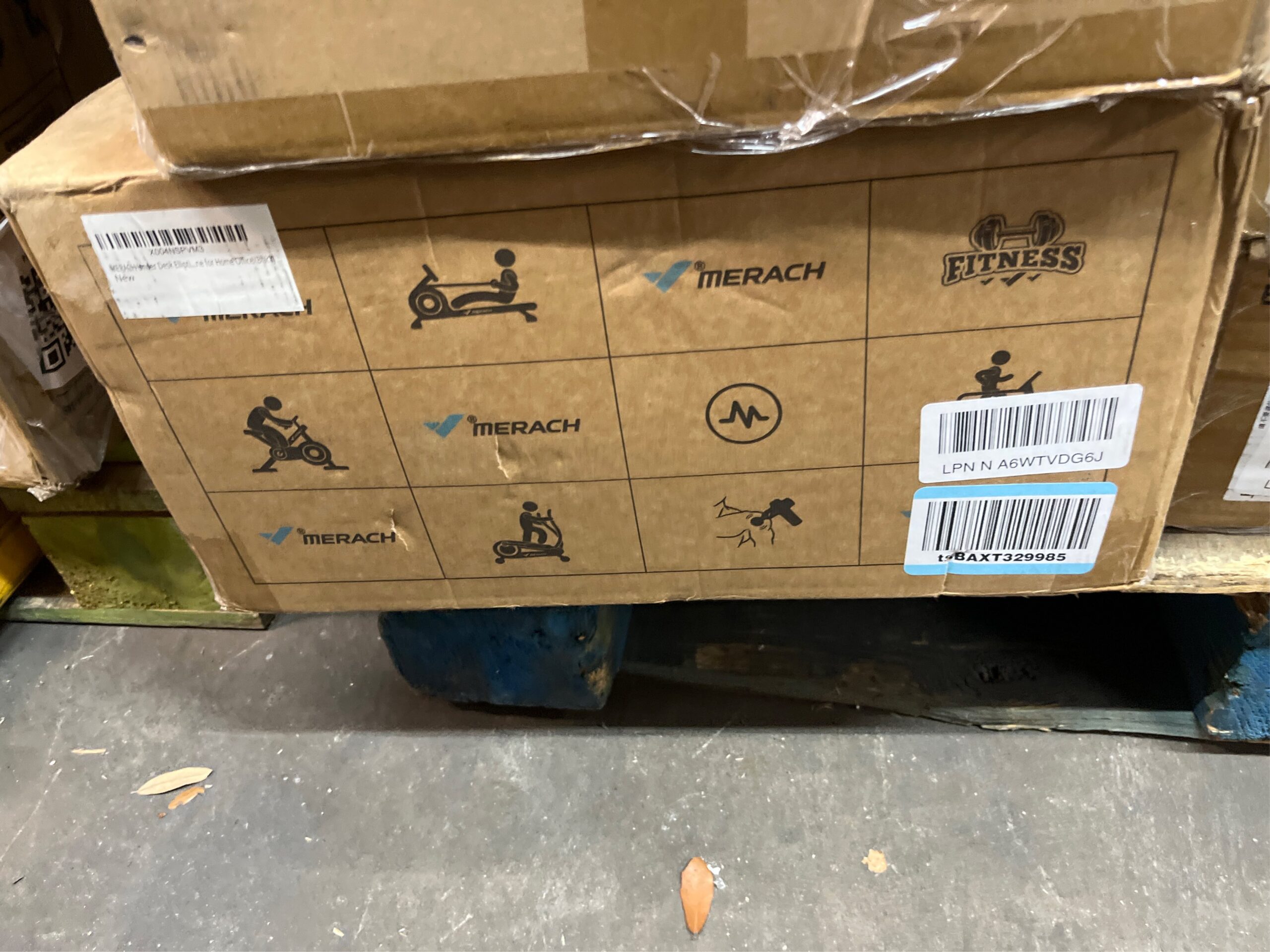 AUCT 17020 - $100 MERACH Under Desk Elliptical Machine, Leg Exerciser While Sitting for Seniors with 12 - Image 5