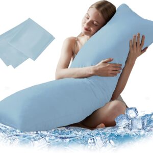 AUCT 14551 - DOWNCOOL Large Body Pillow Insert with Cooling Cover - Soft