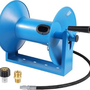 AUCT 16483 - $97 RIDGE WASHER Pressure Washer Hose Reel 180FT x 3/8" | Heavy Duty, High Capacity, 4000