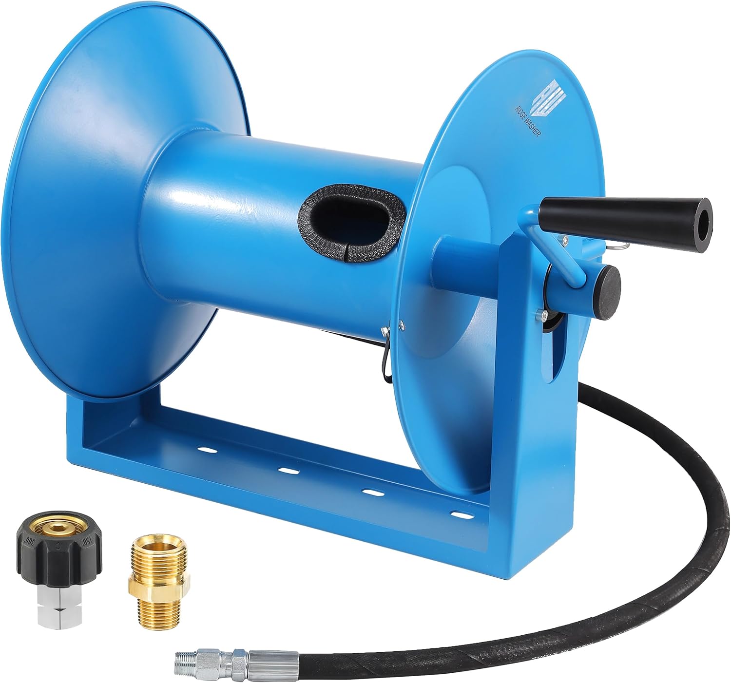 AUCT 16483 - $97 RIDGE WASHER Pressure Washer Hose Reel 180FT x 3/8" | Heavy Duty, High Capacity, 4000