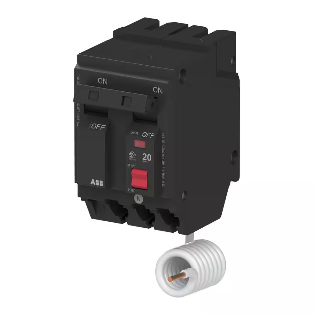 AUCT 14676 - $125 20 Amp Double Pole Ground Fault Breaker with Self-Test - Image 2