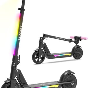 AUCT 17351 - $200 INVANTI KS03 Electric Scooter for Kids Ages 8+, 350W Peak Motor, Max 12mph & 10Miles,