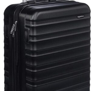 AUCT 15585 - $82 Amazon Basics 26" Hardside Medium Checked Luggage, Expandable For Up to 15% More Space