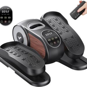 AUCT 17020 - $100 MERACH Under Desk Elliptical Machine, Leg Exerciser While Sitting for Seniors with 12