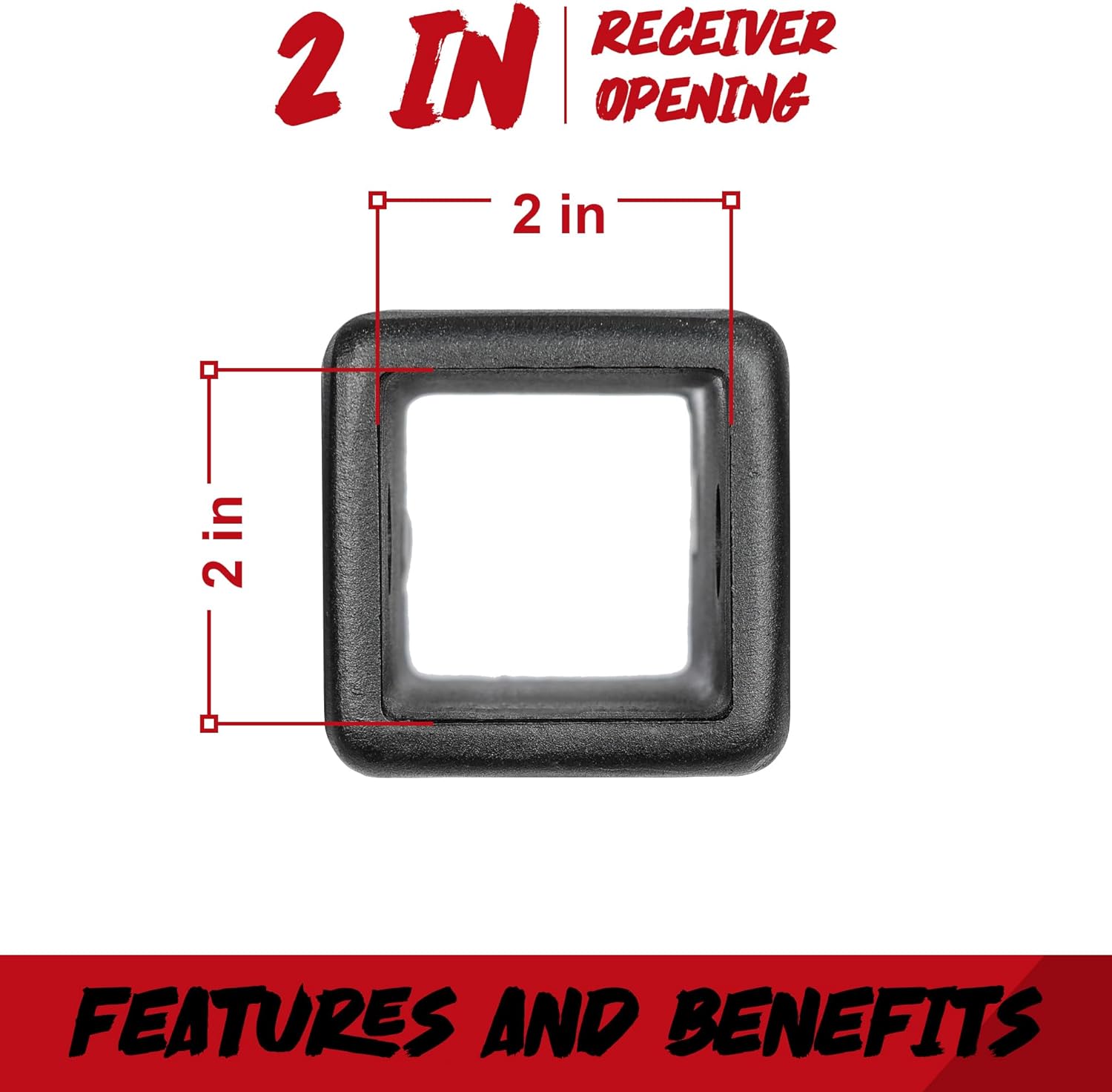 AUCT 14746 - $138 DBXB-RV Class 3 Trailer Hitch Standard 2-Inch Receiver - Image 4