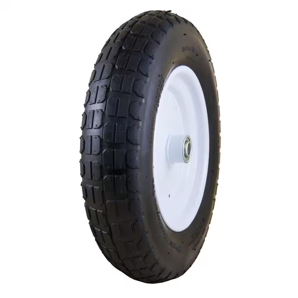 AUCT 14509 - Marathon 14.5 in. Pneumatic Universal Wheelbarrow Wheels - Image 4
