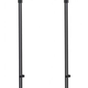 AUCT 17034 - Pyle Universal Microphone Stand - Handheld Mic Compatible, Heavy Compact Base, Lightweight