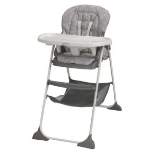 AUCT 17251 - $100 Graco  Slim Snacker High Chair, Ultra Slim, Fast-Folding, Multiple Recline Positions,