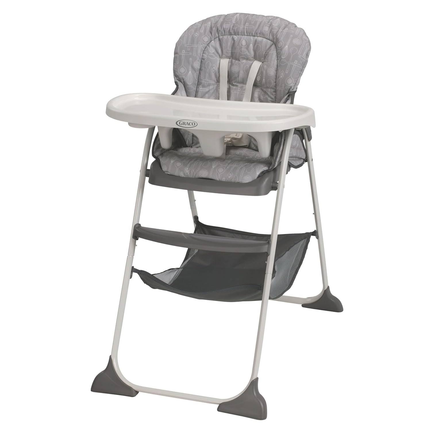 AUCT 17251 - $100 Graco Slim Snacker High Chair, Ultra Slim, Fast-Folding, Multiple Recline Positions,