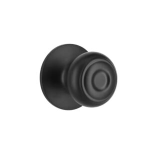 AUCT 17915 - Defiant Hartford Matte Black Hall/Closet Door Knob