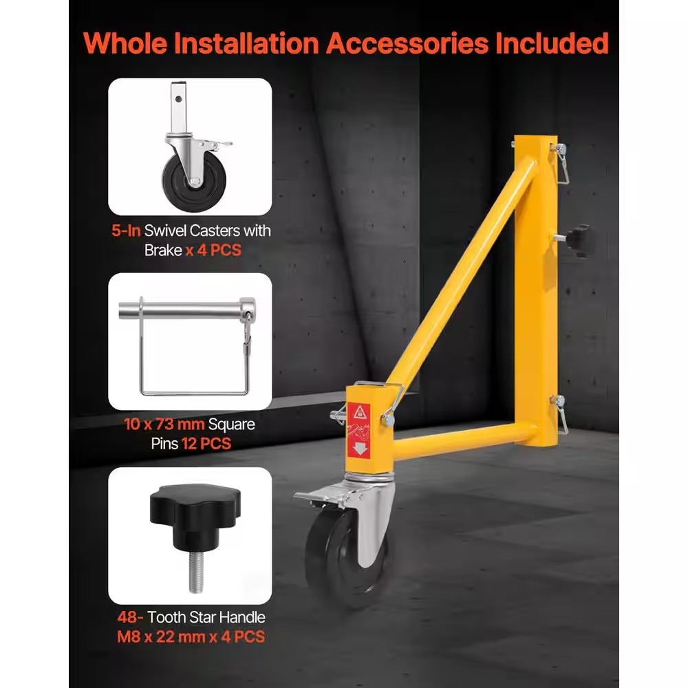 AUCT 14826 - $90 4-Pack Scaffold Outriggers, 1000 lbs. Total Load Capacit - Image 3