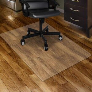 AUCT 14558 - Kuyal Clear Chair mat for Hard Floors 36 x 48 inches Transpa