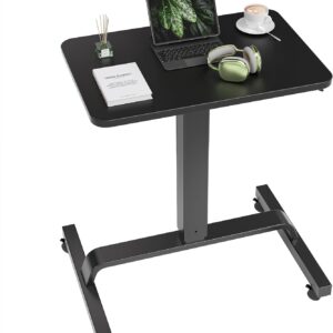 AUCT 17345 - KINGSMITH Height Adjustable Mobile Standing Desk with 360 Swivel Casters, 29"-45" Pneumat