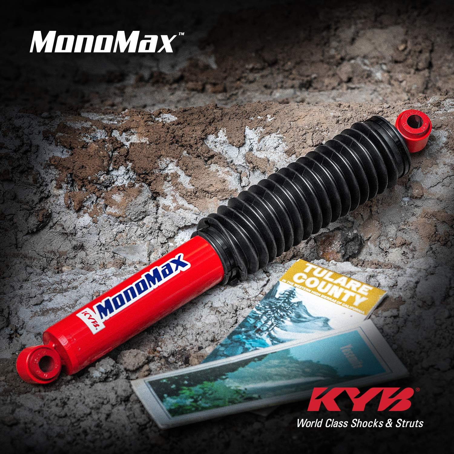 AUCT 17453 - $83 KYB 565043 MonoMax Gas Shock , Red - Image 2