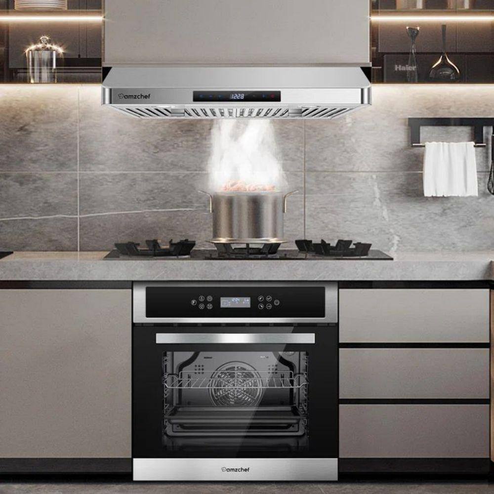 AUCT 14499 - $370 36 in. 700 CFM Ducted Under Cabinet Range Hood with Tou - Image 3