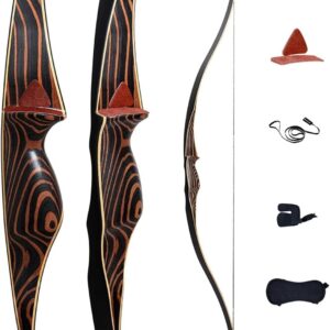 AUCT 14467 - $120 Deerseeker Outdoor Archery 54" Traditional Bow Hunting