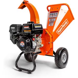 AUCT 14500 - $540 Mini Wood Chipper Shredder Mulcher 3 in. Max Capacity